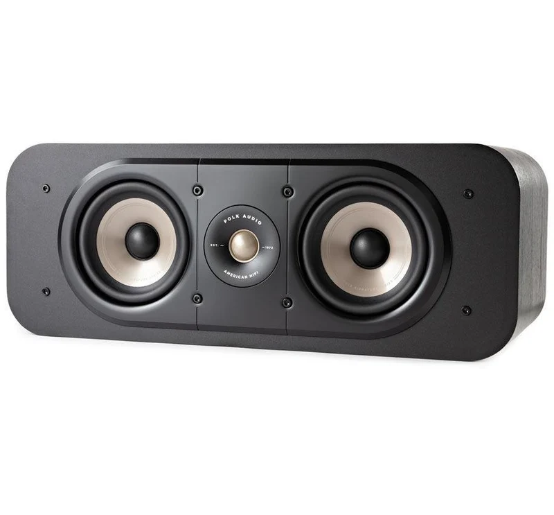 POLK AUDIO S30e Diffusore centrale a 2 vie bass reflex posteriore Power Port, NERO