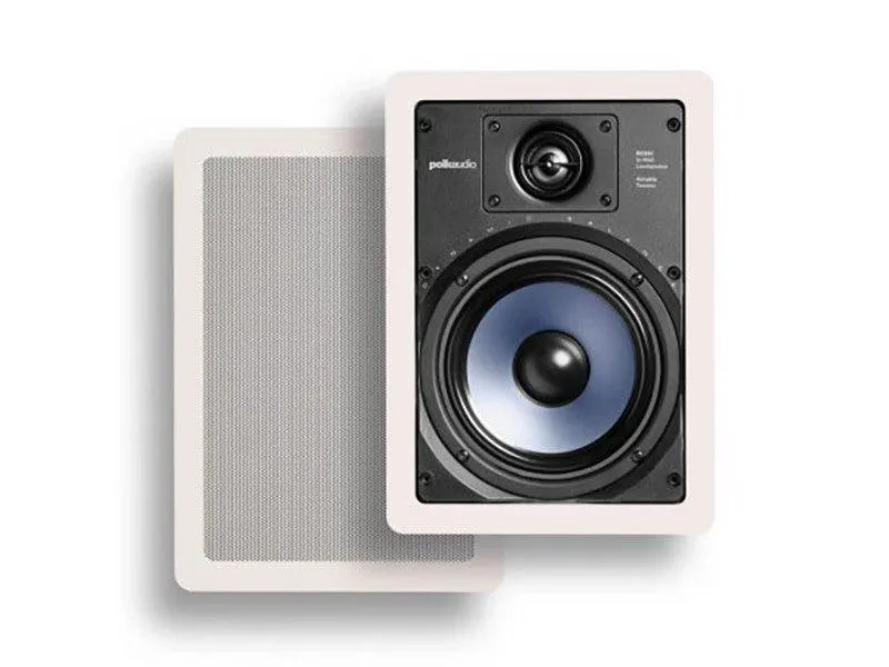 POLK AUDIO RC65i Diffusori a 2 vie rettangolari da incasso, COPPIA
