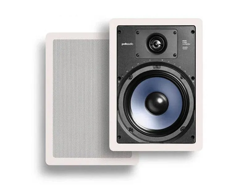 POLK AUDIO RC85i Diffusori a 2 vie rettangolari da incasso, COPPIA