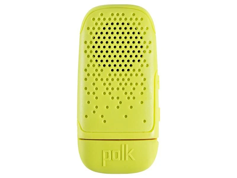 POLK AUDIO Bit Diffusore Bluetooth portatile ultra compatto e impermeabile, GIALLO