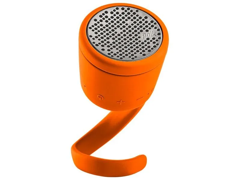 POLK AUDIO Swimmer Duo Diffusore Bluetooth portatile compatto e impermeabile, ARANCIO