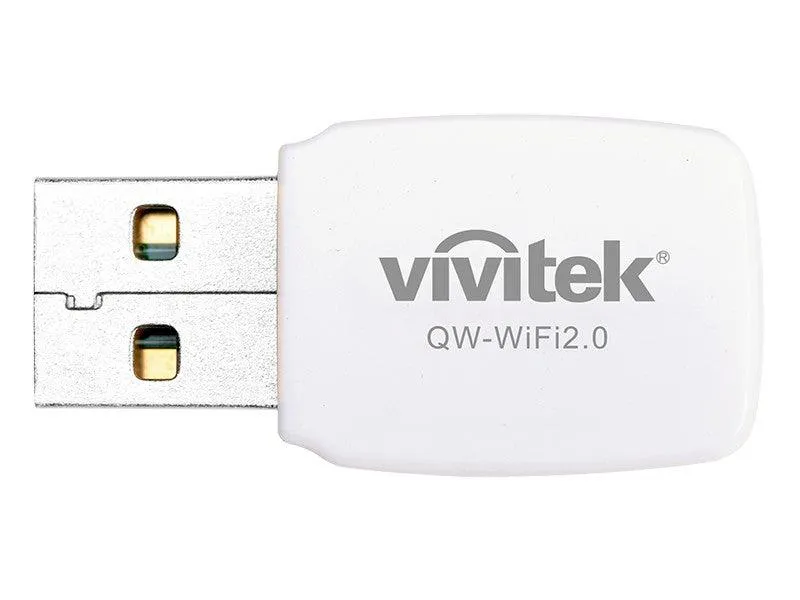 VIVITEK QW-WiFi2.0 Trasmettitore WiFi tramite porta USB per Qumi Q5-Q7-DX864-DW866