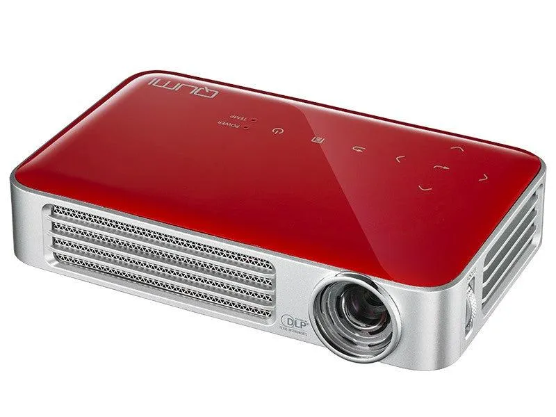 VIVITEK Qumi Q6 Videoproiettore WiFi Tascabile LED DLP WXGA, 1280x720, 800 Lumen - ROSSO