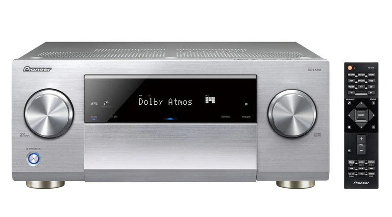 Pioneer SC-LX501-S Amplificatore Ricevitore multicanale da 7.2 Upscaling/Pass Through UltraHD 4K, Dolby Atmos, DTS:X