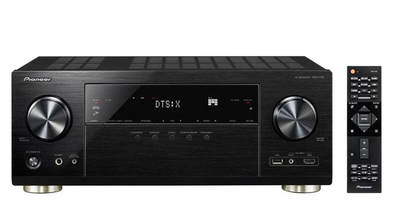 Pioneer VSX-1131-B Sintoamplificatore a 7.2 canali con 7x160 Watt, streaming, Ultra HD 4K, Wi-Fi e Bluetooth PIONEER ITALIA