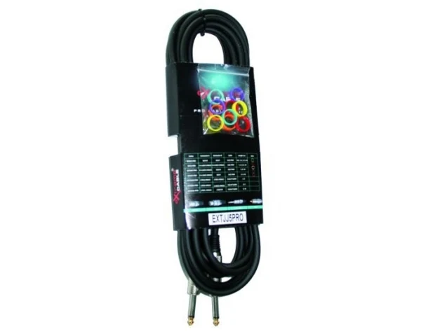 EXTREME CAVO JACK MONO 1/4" 6.3mm - JACK MONO 1/4" 6.3 mm 5 MT