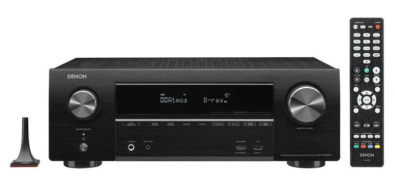 Denon AVR-X1600H DAB sintoamplificatore HOME CINEMA 7.2 canali 4K Ultra HD con Audio 3D e HEOS Built-in®