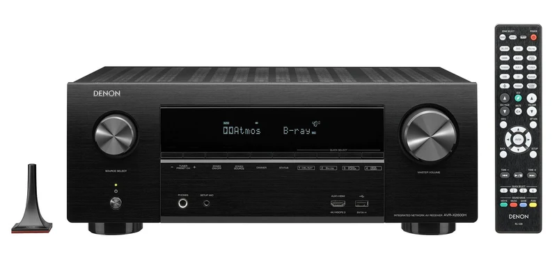 DENON AVR-X2600H Sintoamplificatore AV 7.2 canali 4K Ultra HD con Audio 3D e HEOS Built-in®