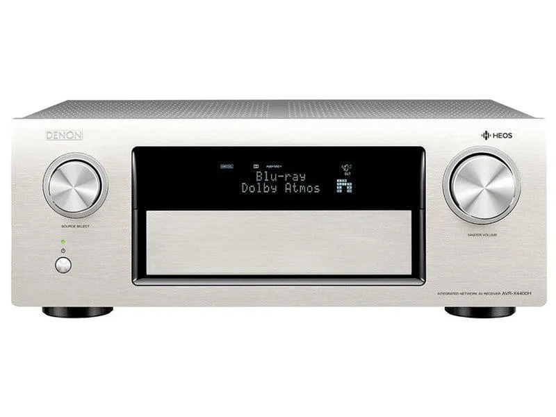Denon AVR-X4400H Sintoamplificatore AV 9.2 Canali (105W x 9) 4K Ultra HD Colore Silver