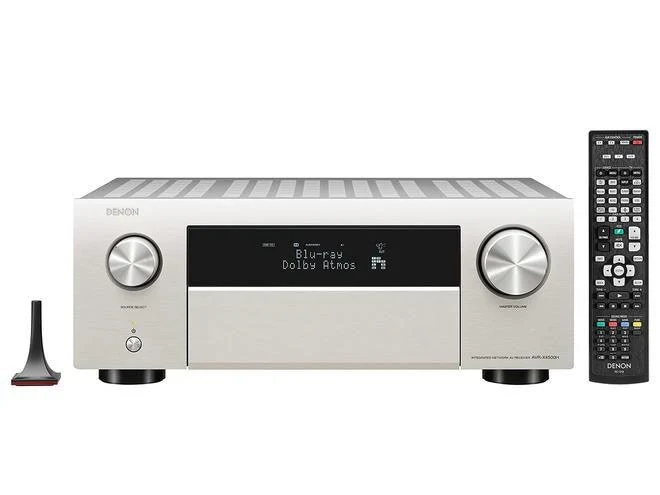 Denon AVR-X4500H Sintoamplificatore AV 9.2 canali (125W X 9) 4K Ultra HD SILVER *GAR. ITALIA*