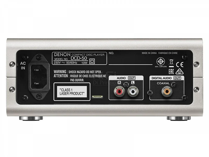 Denon DCD-50 Lettore CD/WMA/MP3 ultra compatto per PMA-30, PMA-50 e PMA-60