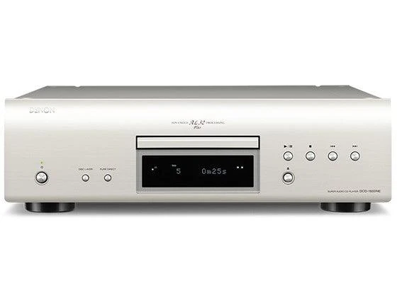 Denon DCD-1600NE SILVER Lettore CD/SACD/WMA/MP3 su 2 canali, D/A 32bit/192KHz