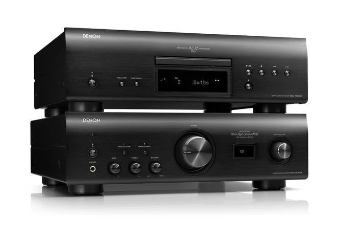 DENON PMA-1600NE + DCD-1600NE Amplificatore integrato + Lettore CD, NERO