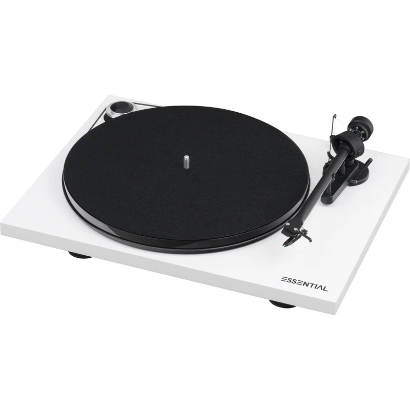 PRO-JECT ESSENTIAL III BLUETOOTH braccio e testina Ortofon, BIANCO, GAR. ITALIA