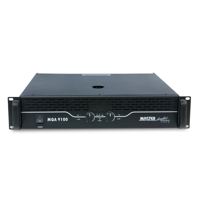 Master Audio MQA9100 Amplificatore professionale 2 canali 1700W RMS ponte 8 ohm