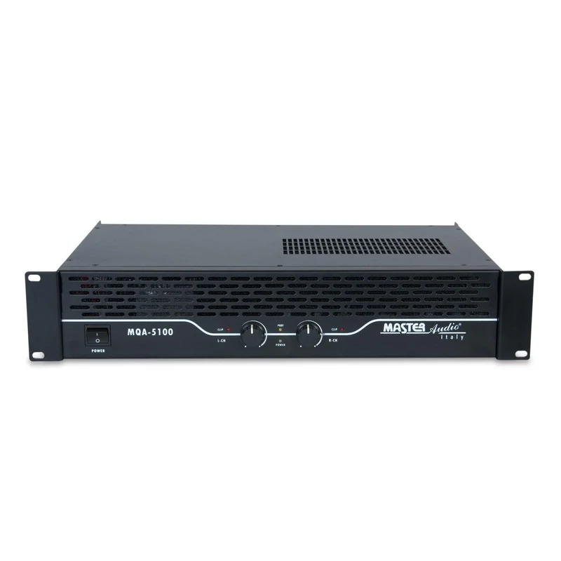 Master Audio MQA5100 Amplificatore professionale 2 canali 450W RMS