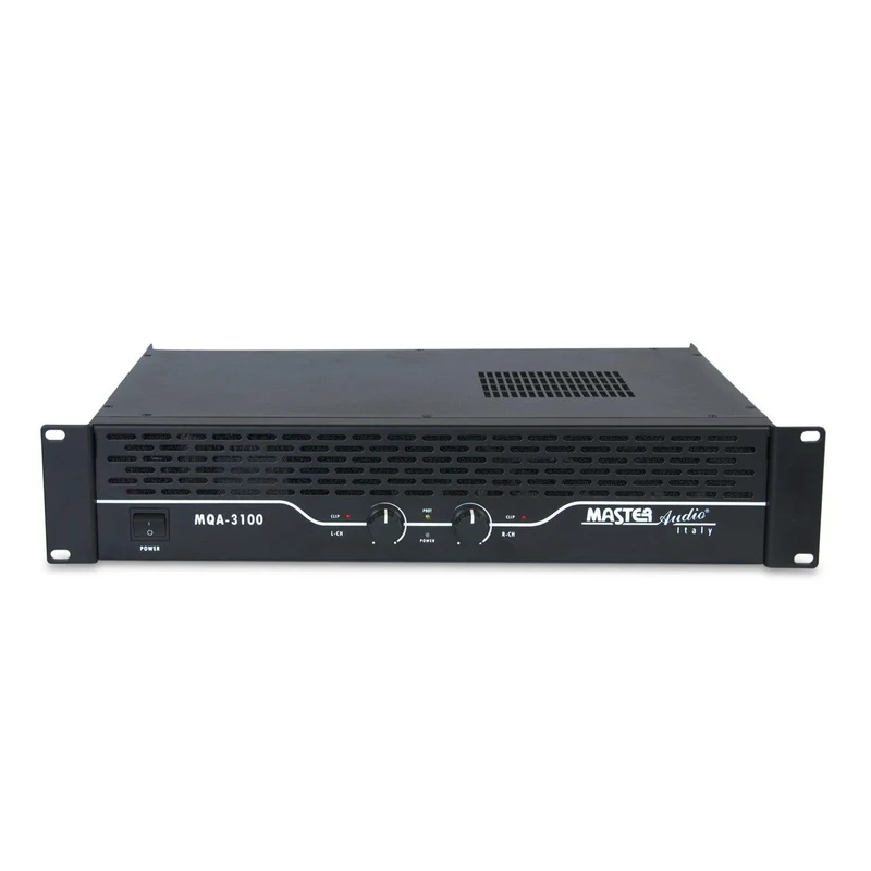 Master Audio MQA3100 Amplificatore professionale 2 canali 250W RMS