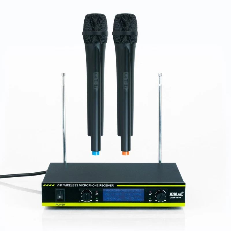 Master Audio LWM1604H Radiomicrofono VHF display LCD