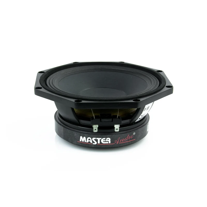 Master Audio LST08/4 Subwoofer 8" 4 ohm 200mm 250W RMS sospensione in tela, cono cellulosa
