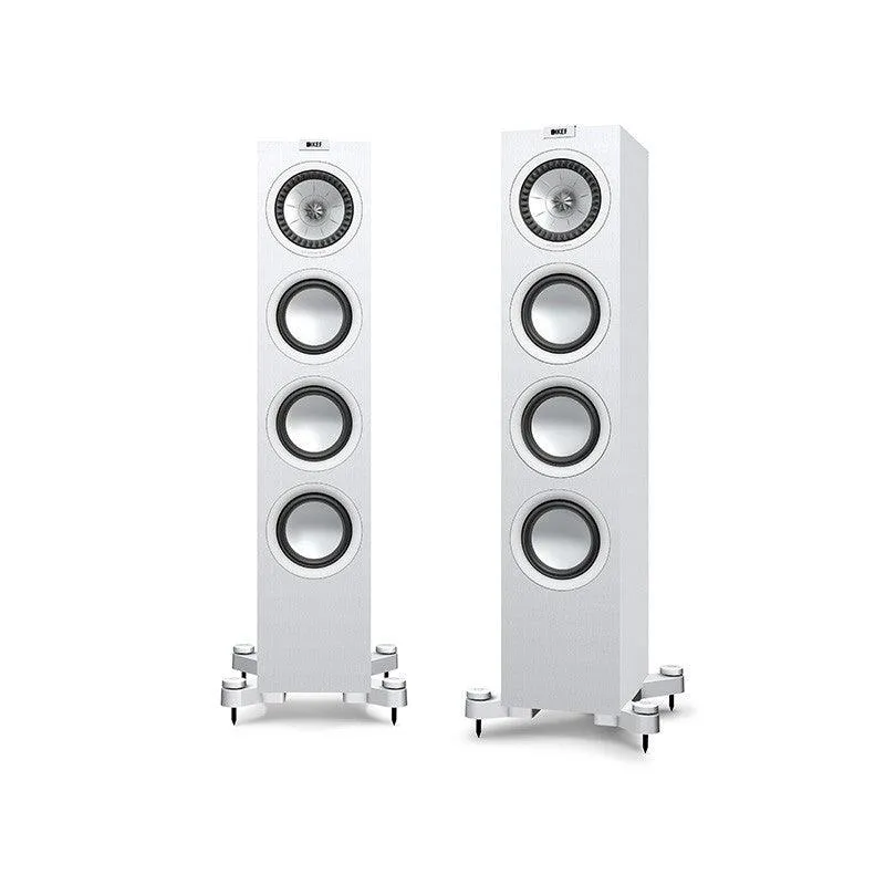 KEF Q550 Diffusori da pavimento High End BIANCO White Vinyl 130W (COPPIA)