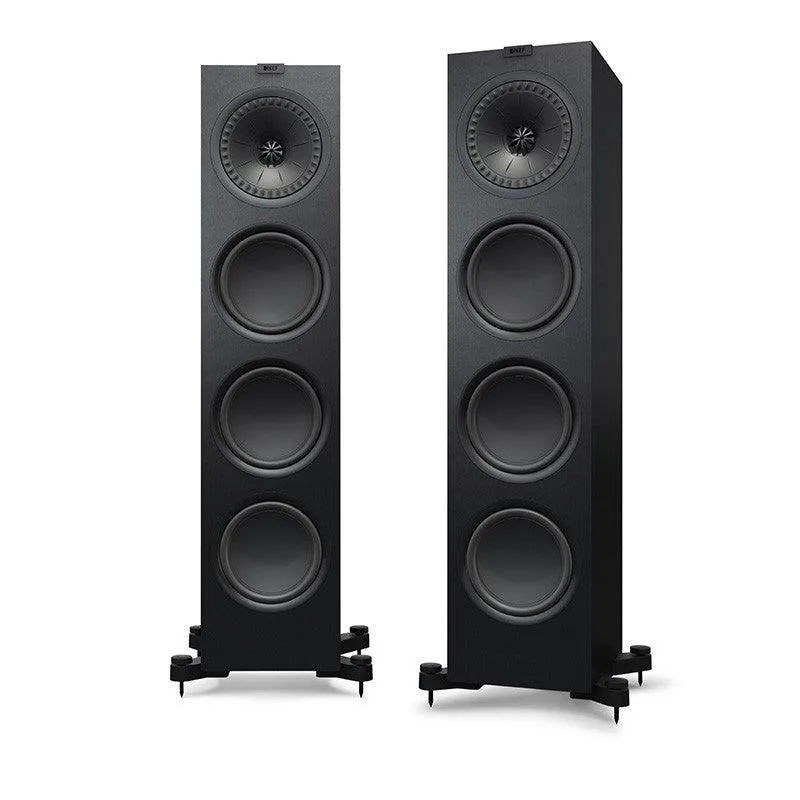 KEF Q950 BLACK Diffusori da pavimento High End Black Ash Vinyl 200W (COPPIA)