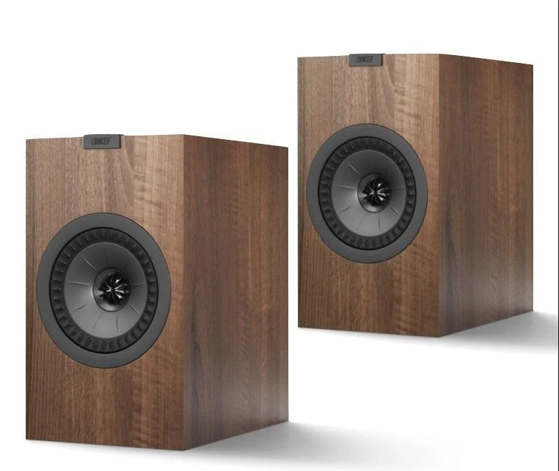 KEF Q150 WALNUT Diffusori da scaffale High End Ash Vinyl 100W (COPPIA)