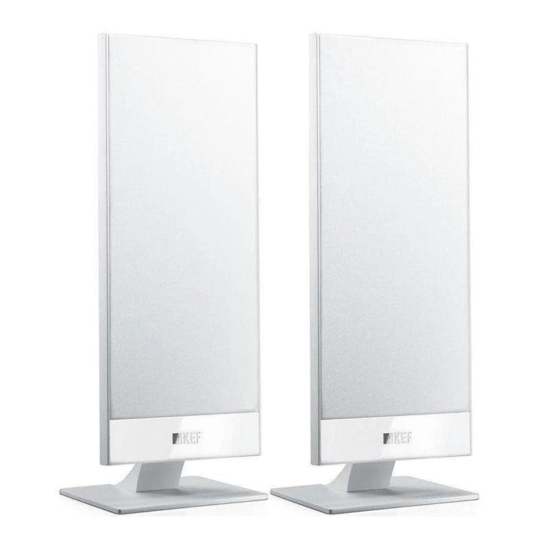 KEF T101 WHITE Diffusori 2 vie da parete o stand woofer 115 mm, tweeter 25 mm (COPPIA)