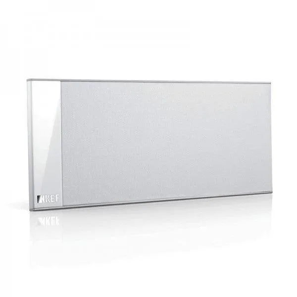KEF T101C WHITE Diffusore centrale da parete o scaffale 2 vie ULTRASOTTILE 100W
