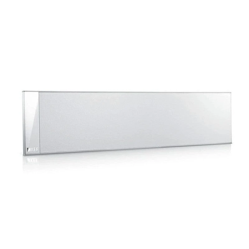 KEF T301C WHITE Canale centrale ULTRASOTTILE per home cinema 2 vie, 150W