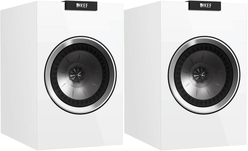 KEF R100 Diffusore a Due vie Bass Reflex SISTEMA UNIQ. BIANCHE Woofer da 13,5cm 100W (COPPIA)