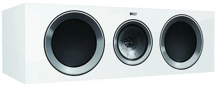 KEF R600C Diffusori 3 vie Bass Reflex SISTEMA UNIQ. BIANCO 2x Woofer da 16cm 200W