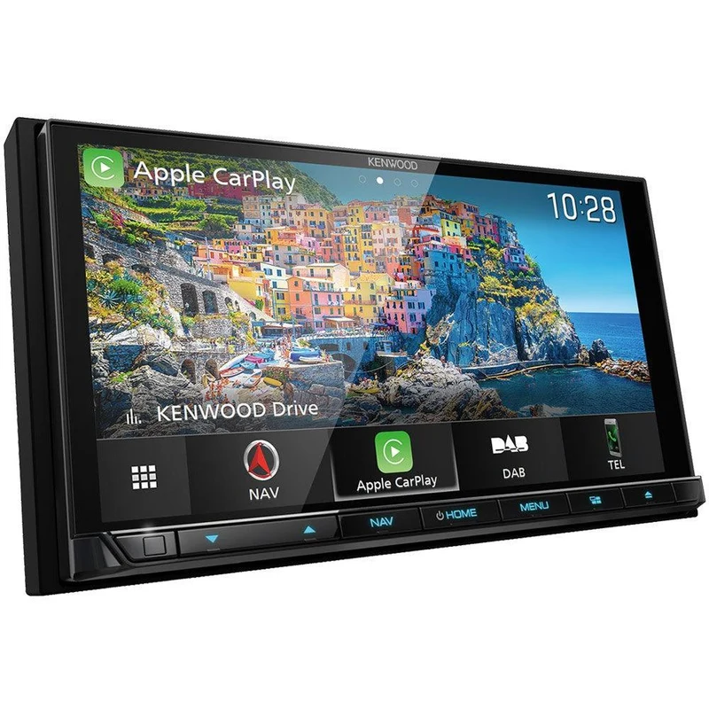 Kenwood DNX9190DABS autoradio 2 DIN con GPS, schermo HD, Apple car play wireless, Android wireless