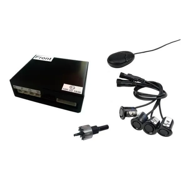 Alkor AK8C001F kit sensori parcheggio ANTERIORE composto da 4 trasduttori Clip On