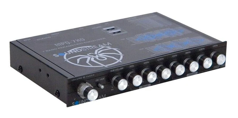 Soundstream MPQ-7XO 1/2 din dual channel equalizzatore multi banda