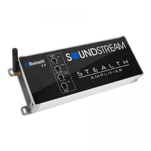 Soundstream ST4.1000DB serie Stealth amplificatore 4 canali in classe D Full Range Bluetooth