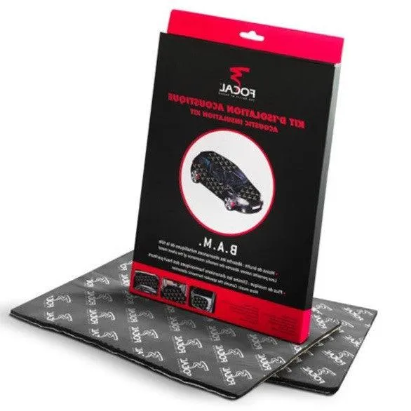 Focal BAM Guaine insonorizzanti per auto 2 fogli da 21x30 cm