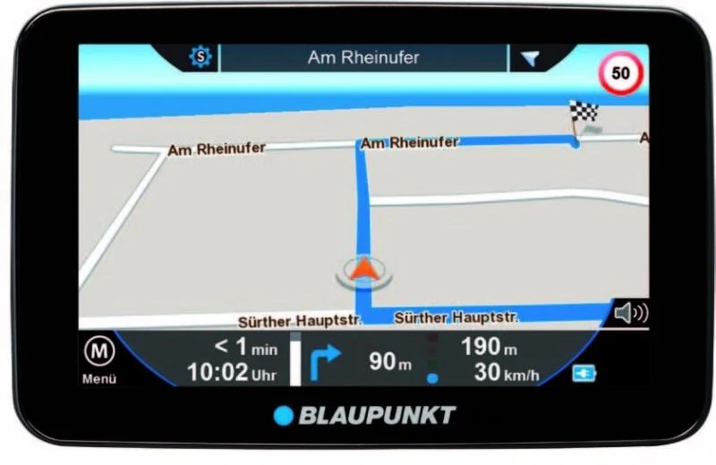 Blaupunkt BLK504 Travel Pilot 73EU LMU Navigatore GPS 7 pollici