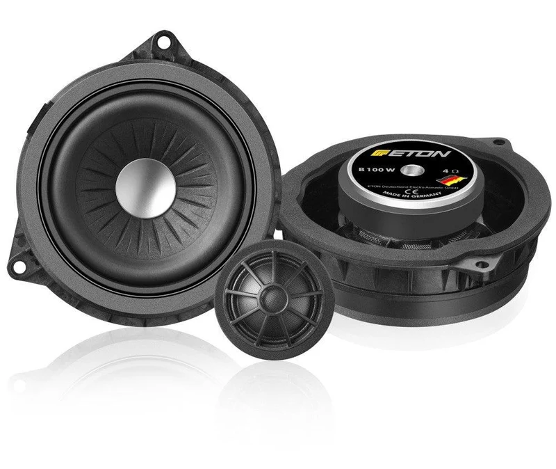 ETON B100W2 Altoparlanti per BMW sistema a 2 vie cono da 100 mm 4 Ohm