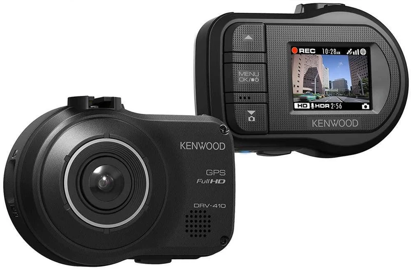 Kenwood DRV-430 Dashcam Full HD con GPS e display da 1,5 pollici
