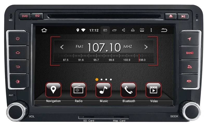 Phonocar VM117 autoradio per Volkswagen Android 7" Navi DVD