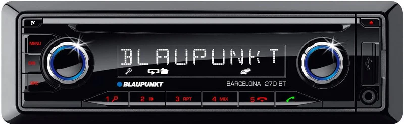 Blaupunkt Barcelona 270 BLK122 autoradio 1 DIN Bluetooth 2.1