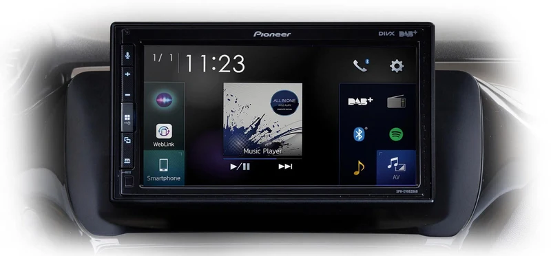 Pioneer SPH-EVO62DAB-208 autoradio per Peugeot 208 / 2008 (anno modello: 2012 - 2019)