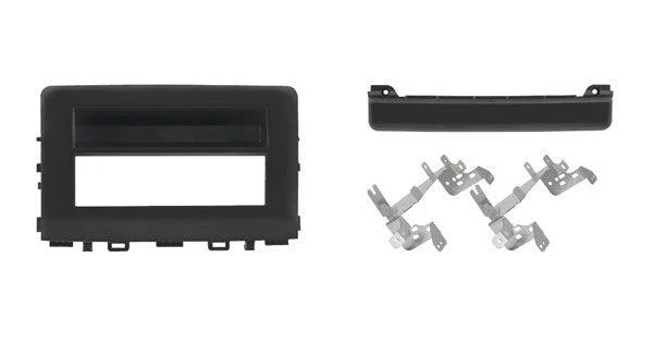 Phonocar 03188 Mascherina 1 Din per Kia Rio 17- Colore nero lucido