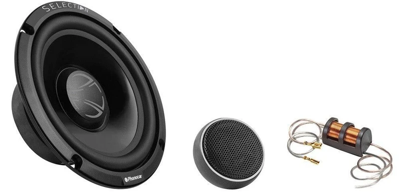 Phonocar 02097 Kit altoparlanti a 2 vie 90W Woofer 165mm(6,5'')+Tweeter+Crossover