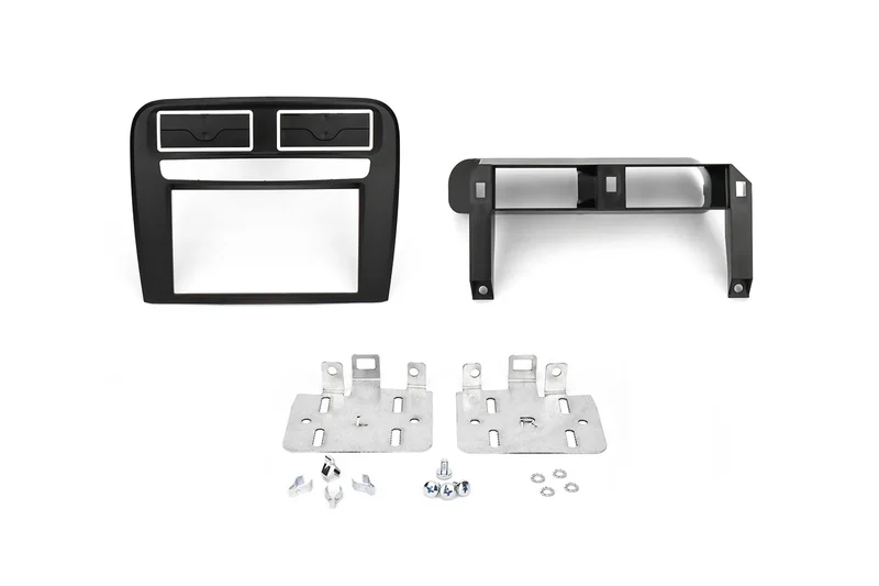 Phonocar 03717 Mascherina 2 Din per Fiat Punto 04-12 colore nero