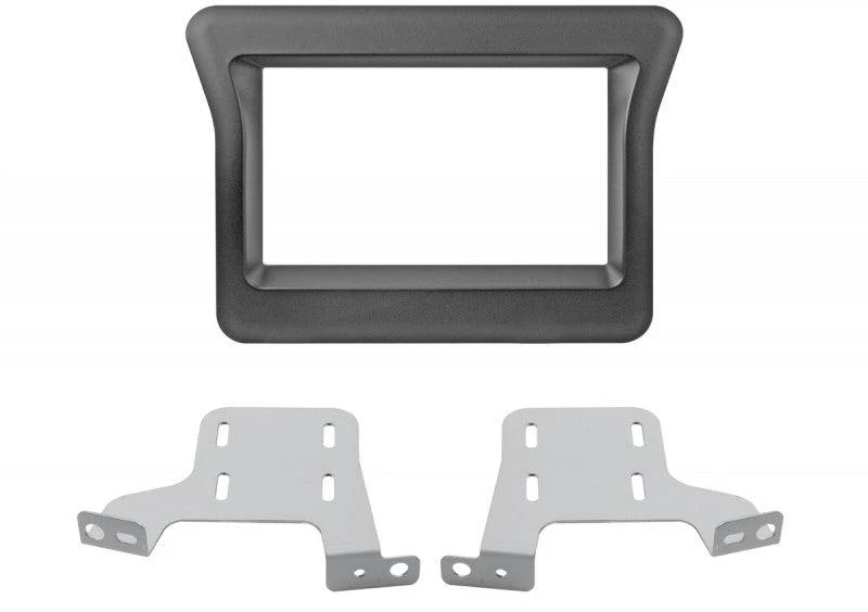 Phonocar 03720 Mascherina 2 Din per Renault Master-Opel Movano-Nissan NV400 10- colore nero