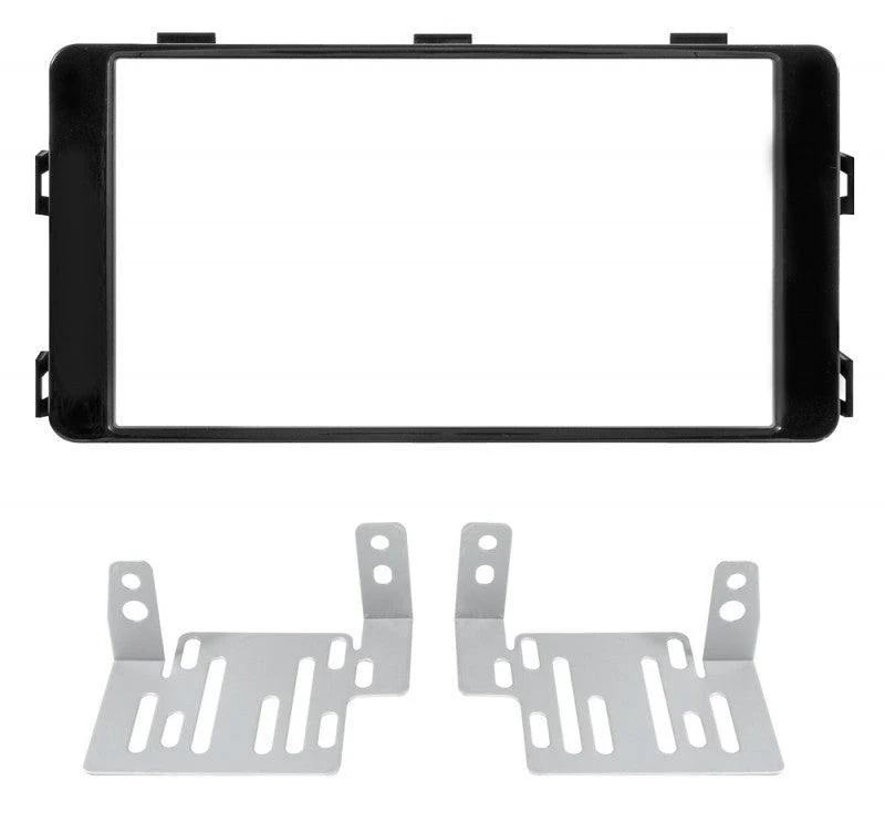 Phonocar 03728 Mascherina 2 Din per Mitsubishi Pajero 15- colore nero