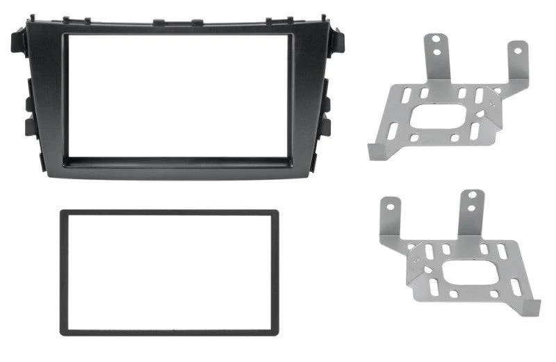 Phonocar 03730 Mascherina 2 Din per Suzuki Celerio colore nero