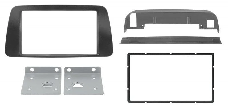 Phonocar 03733 Mascherina 2 Din per Mercedes A (W176) 13- B (W246) 13-15 colore nero