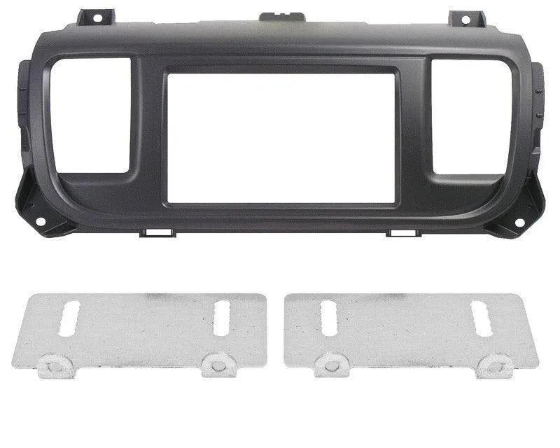 Phonocar 03740 Mascherina 2 Din per Citroen - Peugeot - Toyota colore nero